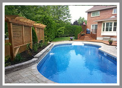 Back yard pool renovations